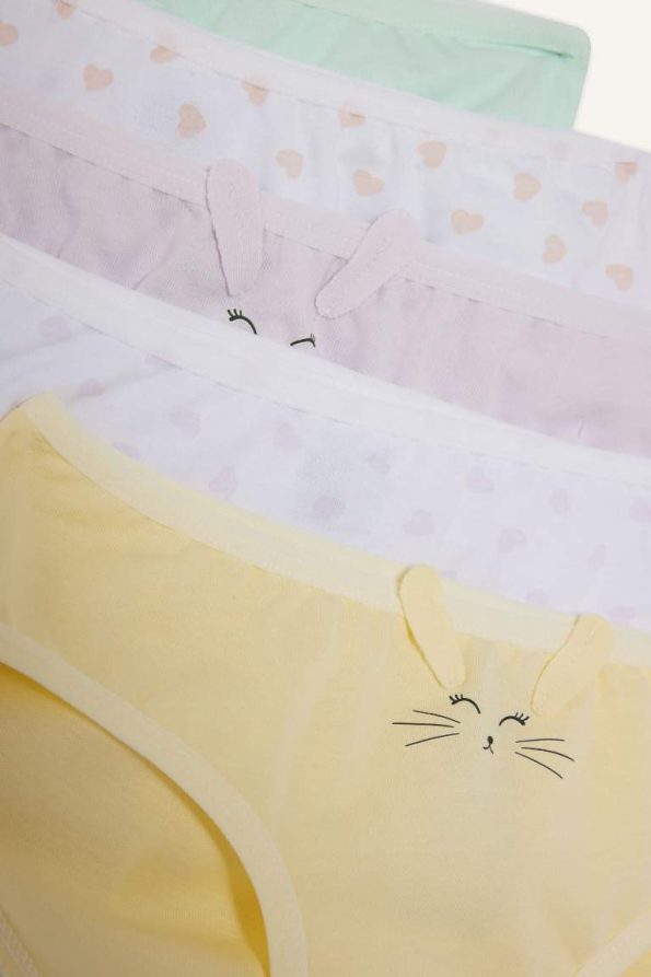Girls' Animal Print 5-Pack Briefs