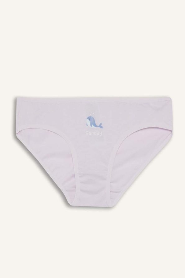 Girls' Animal Print 7-Pack Briefs