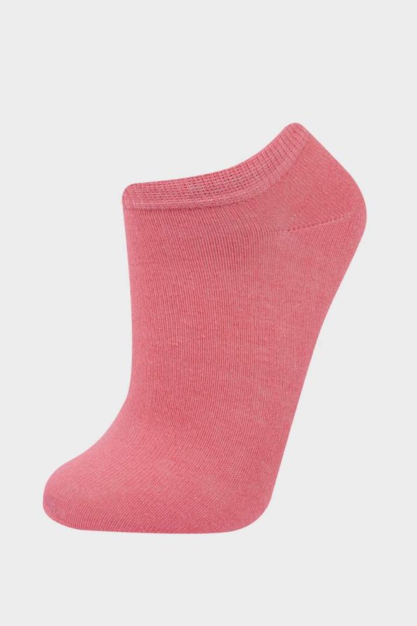 Girls' Cotton 5-Pack Ankle Socks