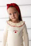 Girls' Standard Fit Ribbed Long Sleeve T-Shirt