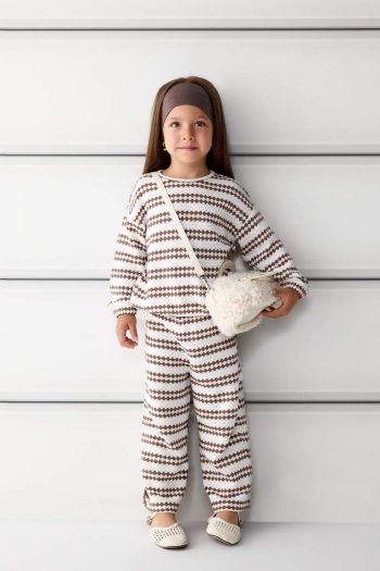 Girls' Baby Wide Leg Elastic Waist Pants