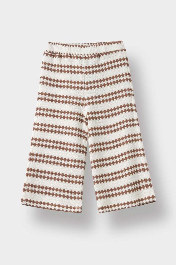 Girls' Baby Wide Leg Elastic Waist Pants
