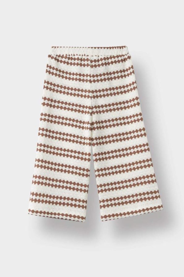 Girls' Baby Wide Leg Elastic Waist Pants