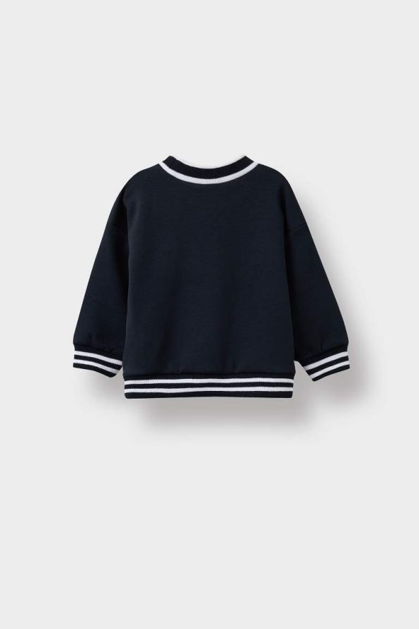 Boys' Printed Crew Neck Sweatshirt