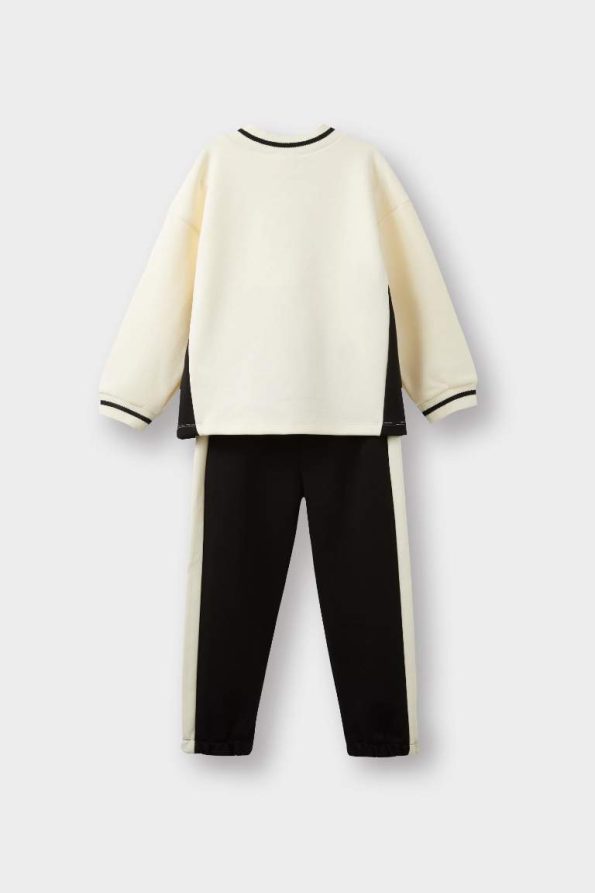 Boys' 2-Piece Set Printed Sweatshirt and Jogger Pants