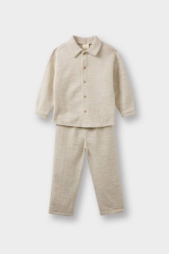 Boys' Baby 2-Piece Set Long Sleeve Shirt and Pants