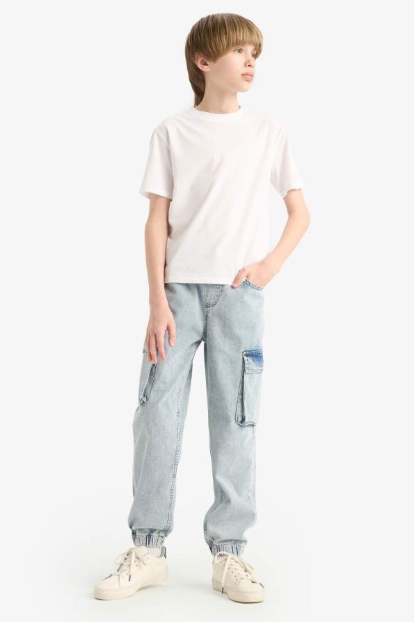Boys' Basic Short Sleeve School T-Shirt