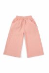 Muslin Palazzo Kids Pants Pink Organic Cotton