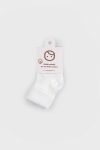 Organic Baby Socks White