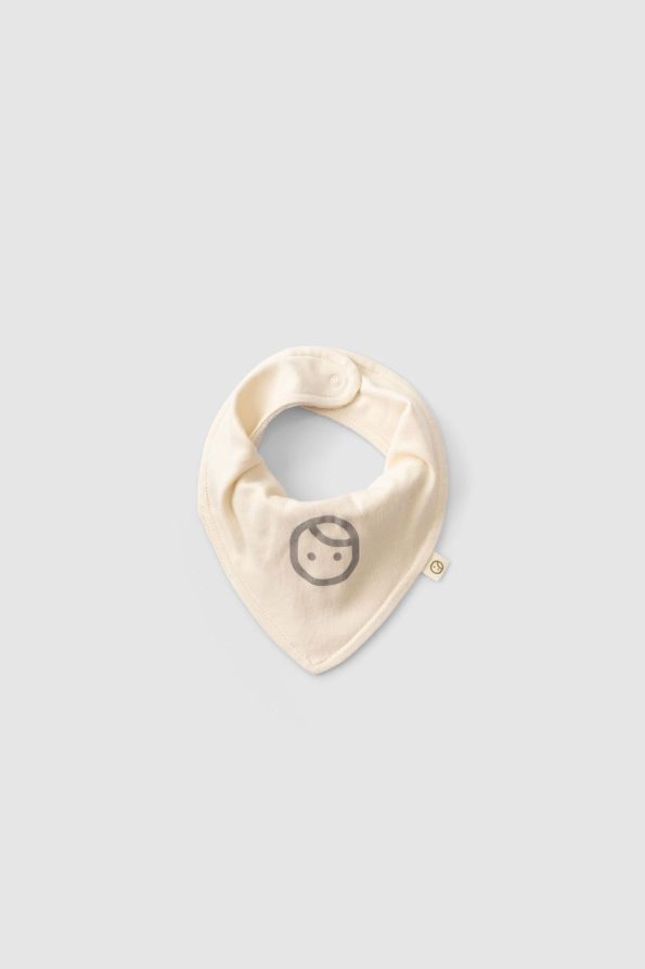 Organic Cotton 3-Pack Liquid-Proof Cotton Patterned Bandana Bib Set