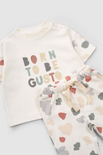Organic Cotton Baby Set Born to be Gusto