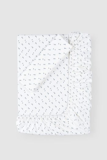 Organic Cotton Fitted Sheet and Pillowcase Set 90x190 cm