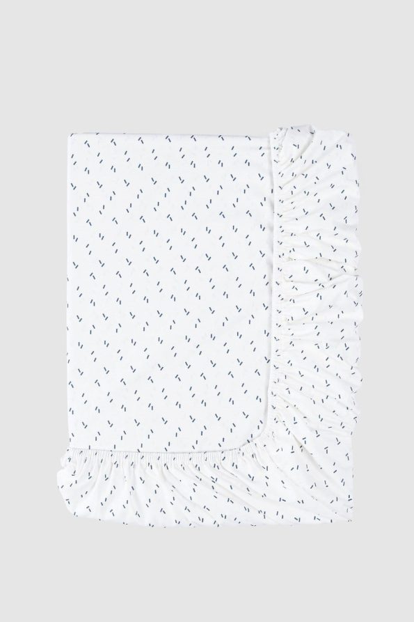 Organic Cotton Fitted Sheet and Pillowcase Set 90x190 cm