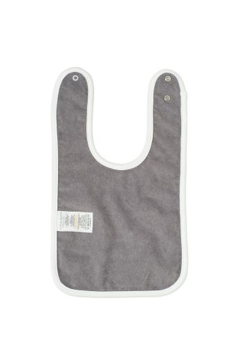 Organic Cotton Liquid-Proof Be Yourself White Bib