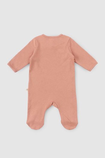 Newborn Pink Organic Cotton Onesie