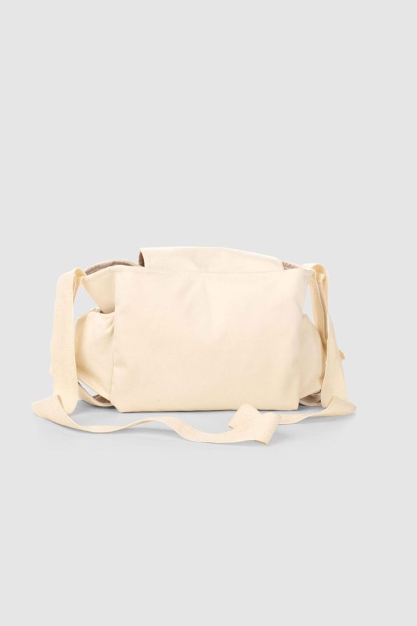 Waterproof Baby Stroller Organizer Bag with Cotton Print