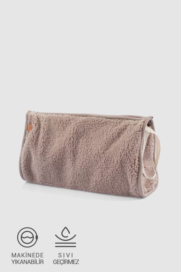 Waterproof Zippered Wellsoft Organizer Bag Brown