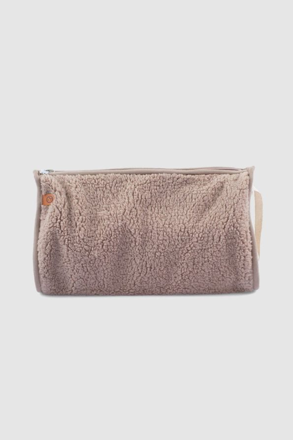 Waterproof Zippered Wellsoft Organizer Bag Brown