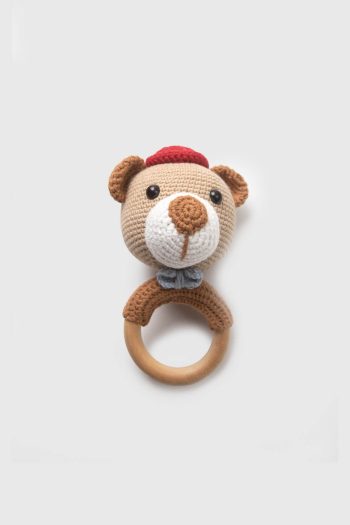Amigurumi Bear Rattle Brown