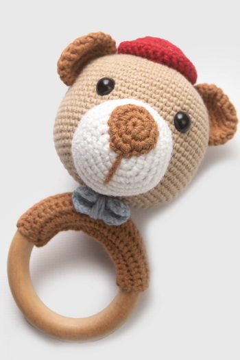 Amigurumi Bear Rattle Brown