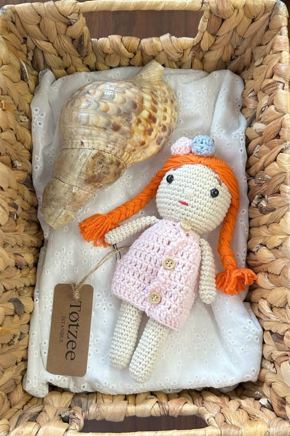 Pink Amigurumi Doll