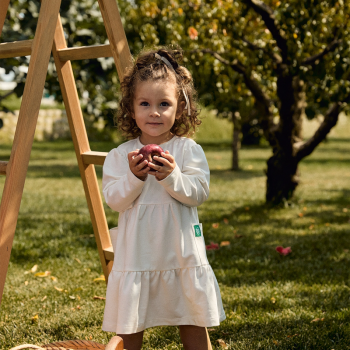 Cream Cotton Dress