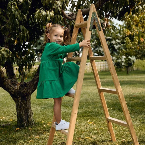 Green Cotton Dress