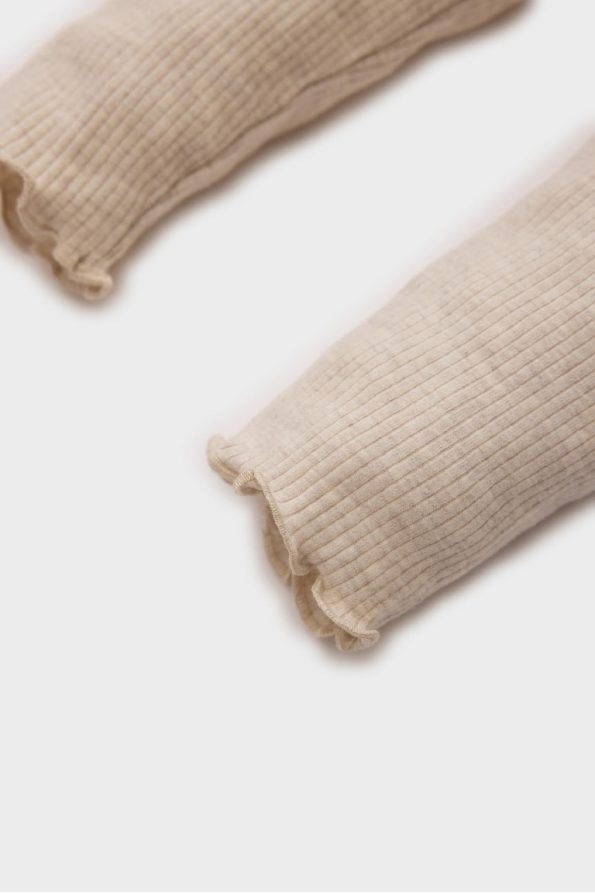 Girls' Basic Ribbed Straight Leg Leggings