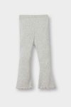 Girls' Baby Flared Ribbed Leggings