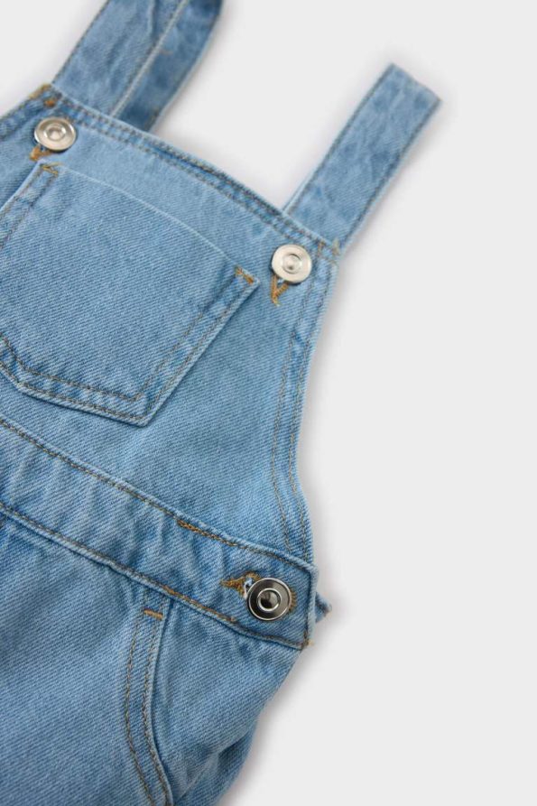 Boys' Short Denim Overalls