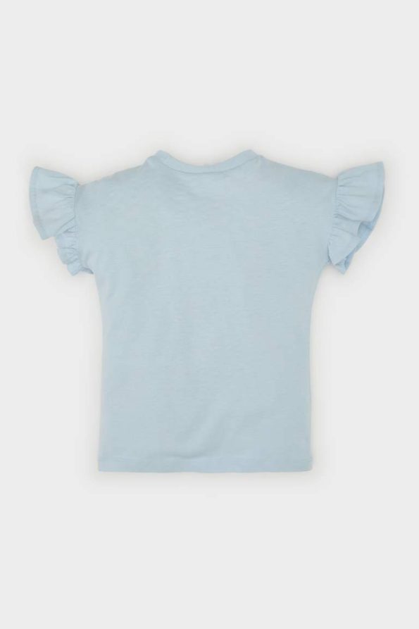 Girls' Floral Short Sleeve T-Shirt