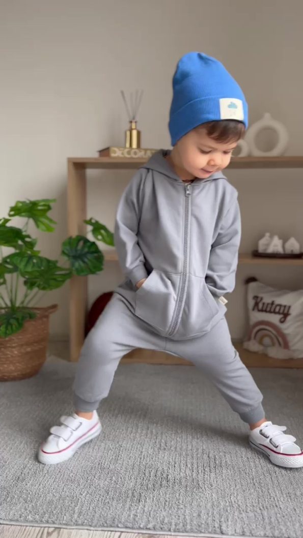 Vauva Unisex Baby Hooded Jumpsuit