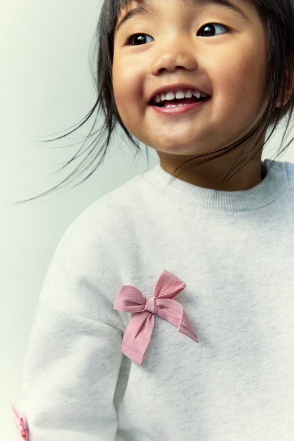 Patterned Detail Sweatshirt