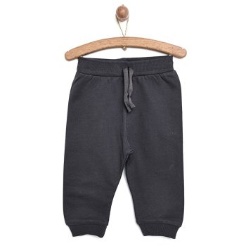 Basic Fleece-Lined Sweatpants for Baby Boys