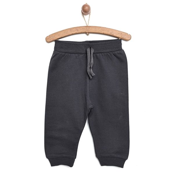 Basic Fleece-Lined Sweatpants for Baby Boys
