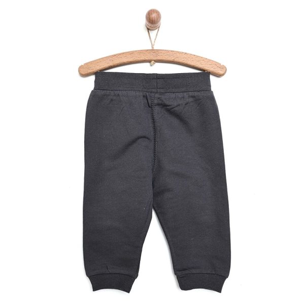Basic Fleece-Lined Sweatpants for Baby Boys