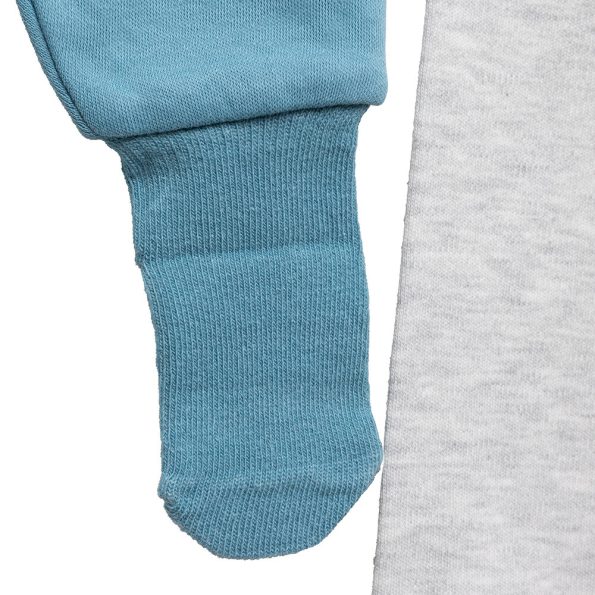 Baby Pants with Attached Socks