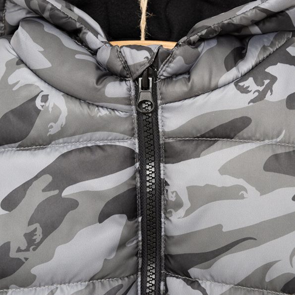 Boys' Basic Hooded Jacket with Ear Details and Long Sleeves
