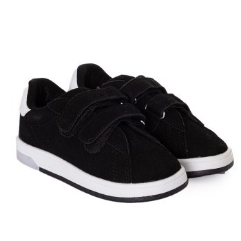 Boys' Suede Sports Shoes Celebration Black