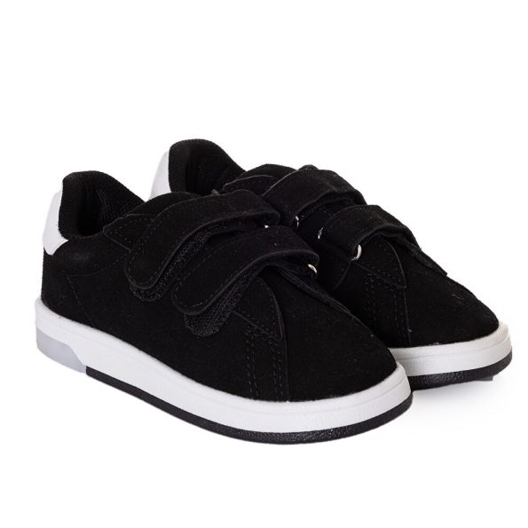 Boys' Suede Sports Shoes Celebration Black