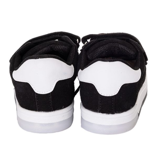 Boys' Suede Sports Shoes Celebration Black