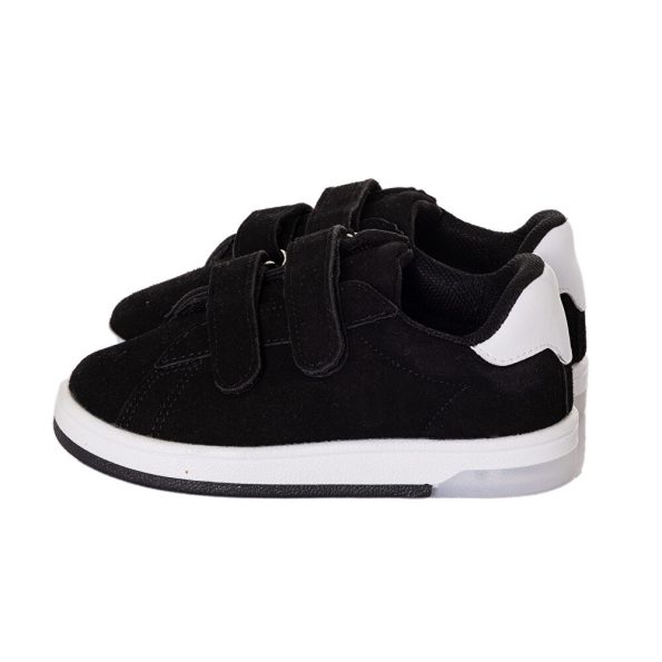 Boys' Suede Sports Shoes Celebration Black