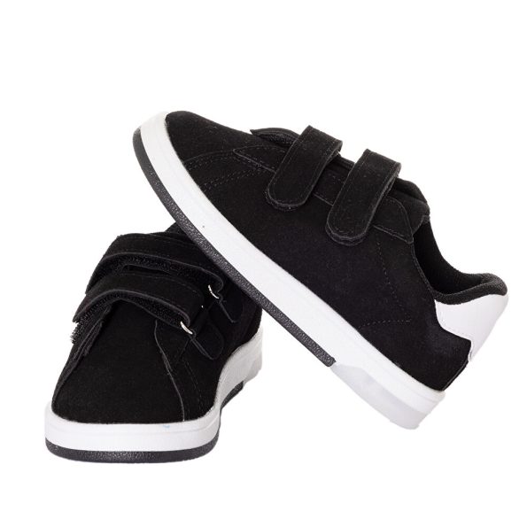 Boys' Suede Sports Shoes Celebration Black