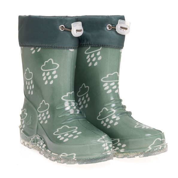 Green Baby Boy Boots