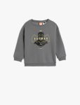 Licensed Boys' Batman Sweatshirt with Long Sleeves