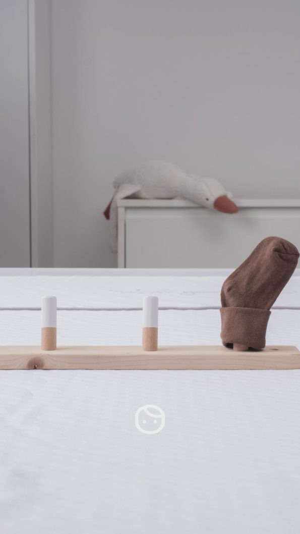 Organic Baby Socks Coffee