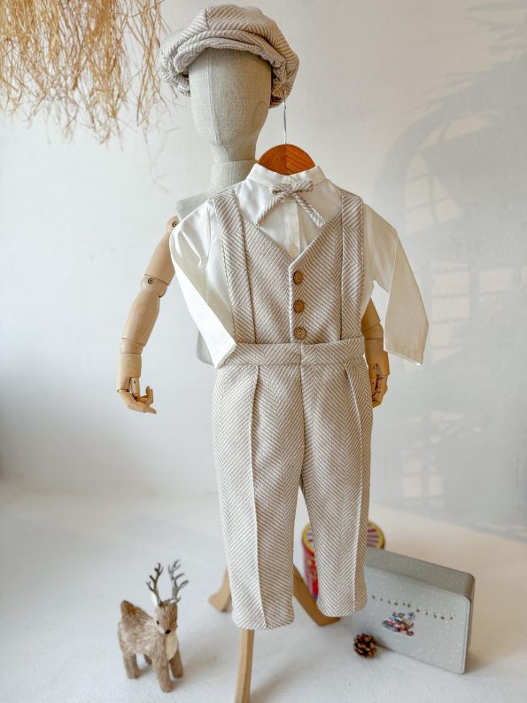 THEO Beige Overall - Shirt