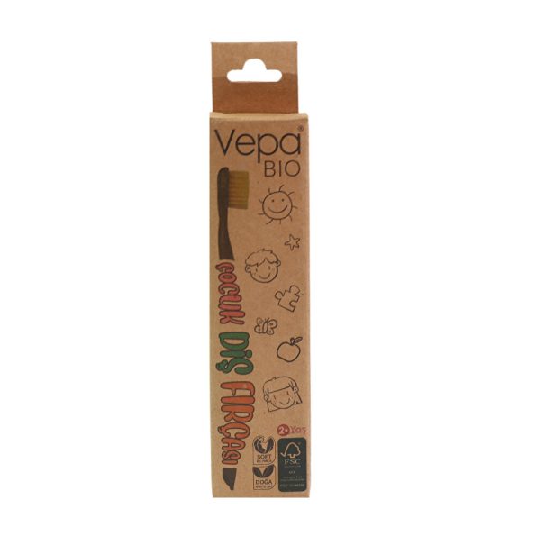 Wooden Bio Children's Toothbrush Assorted Packaging