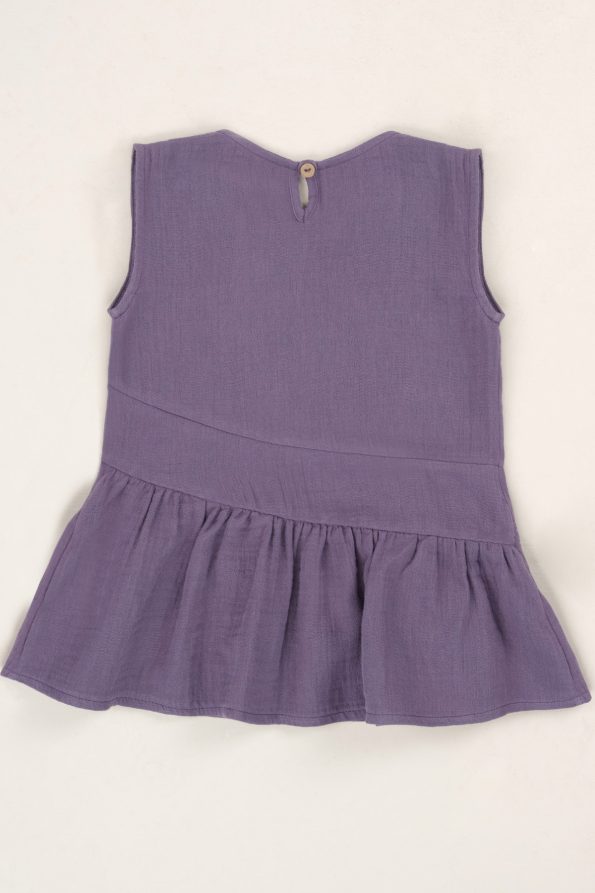 Asymmetrical Dress Violet