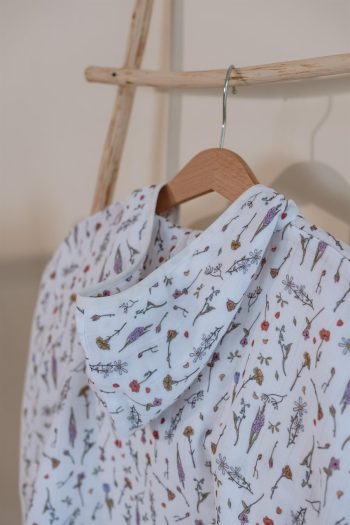Muslin Baby Poncho - Spring